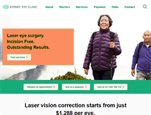 Tablet Screenshot of eye.net.au